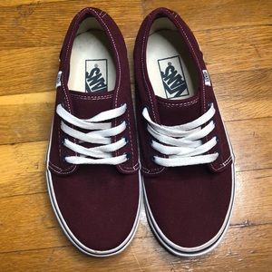 Vans mid rise sneakers - maroon
